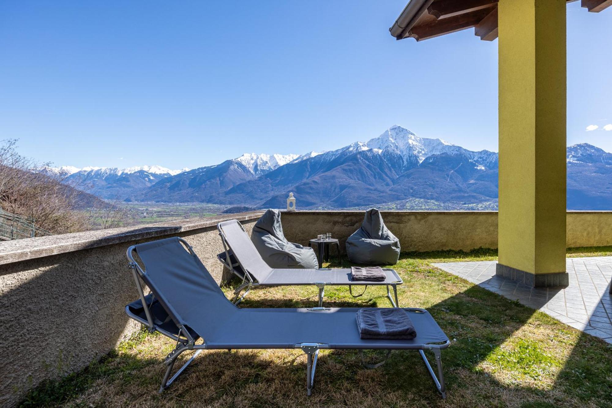 Villa Lago Di Como - Luxury Panoramic Garden - Free Wifi à Gera Lario Extérieur photo