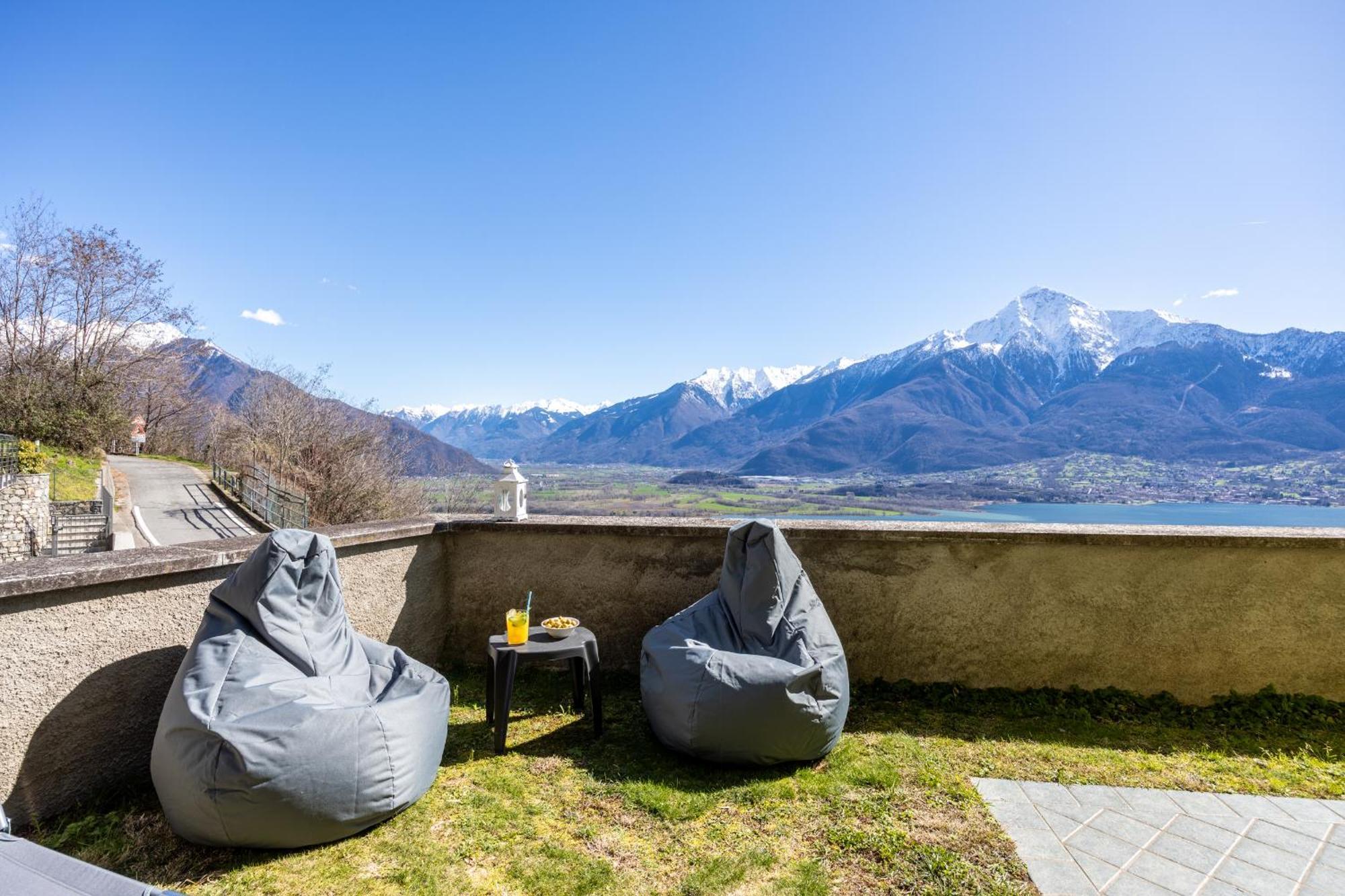 Villa Lago Di Como - Luxury Panoramic Garden - Free Wifi à Gera Lario Extérieur photo