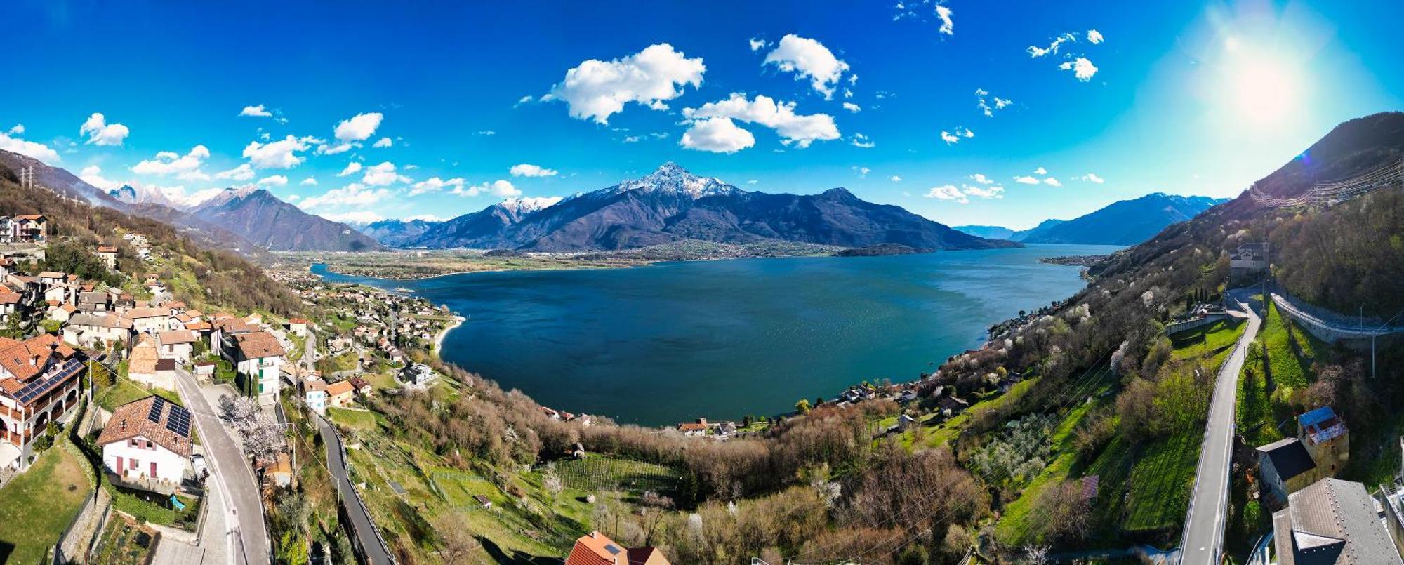 Villa Lago Di Como - Luxury Panoramic Garden - Free Wifi à Gera Lario Extérieur photo